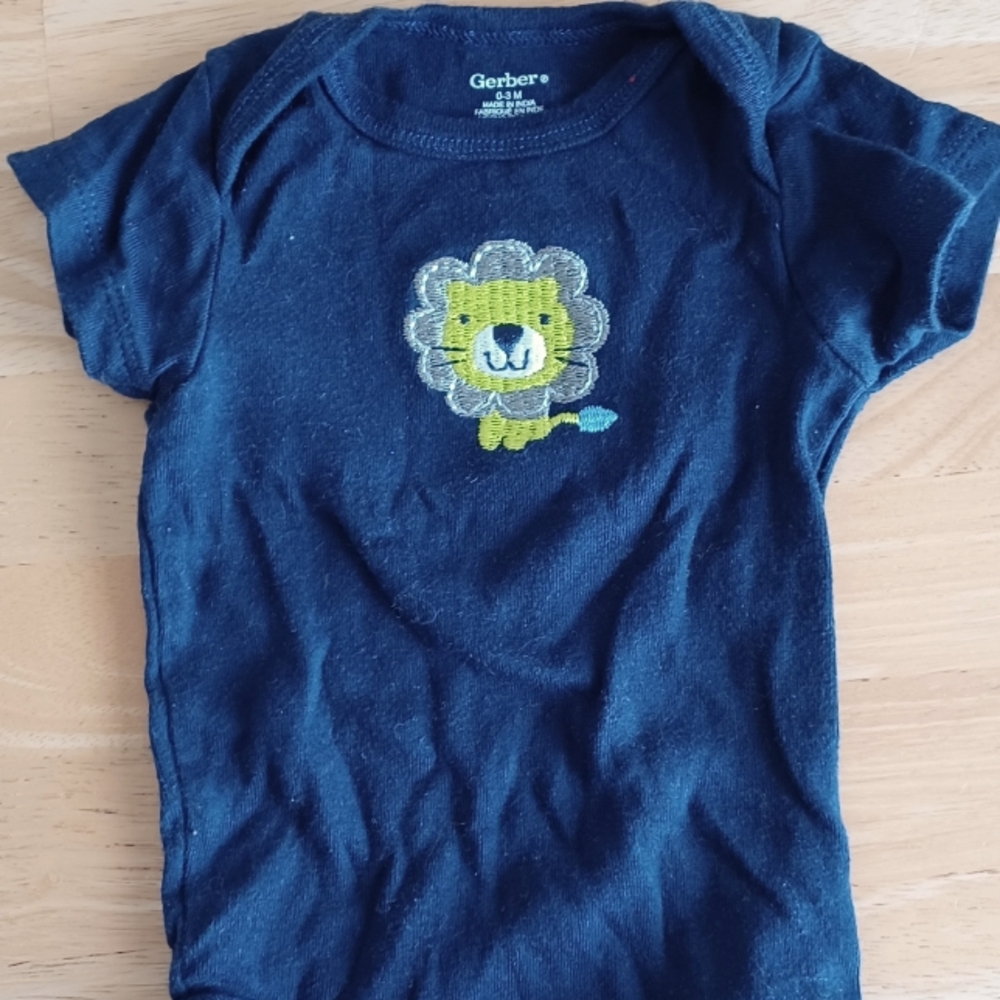 Baby Boy's Gerber Onesie and PJ Set